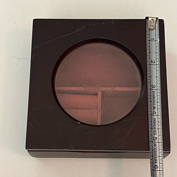 Jewelry Box - wood and glass - Picture 3 of 8